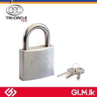 TRICIRCLE SS PADLOCKS LONG SHACKLE 1 1/2