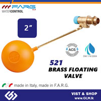 FARG BRASS FLOATING VALVE 2