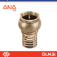 ANA FOOT VALVE FULL BRASS   1  1/4 