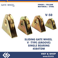 SLIDING GATE WHEEL IRON V TYPE(GROOVE) 50MM