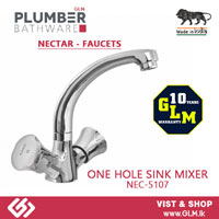 PLUMBER BRASS ONE HOLE SINK MIXER  1/2