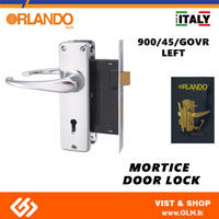 ORLANDO MORTICE DOOR LOCK 900/45 Gover (LEFT)