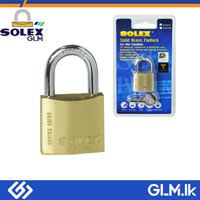 SOLEX BRASS PADLOCK SL99 1 1/4